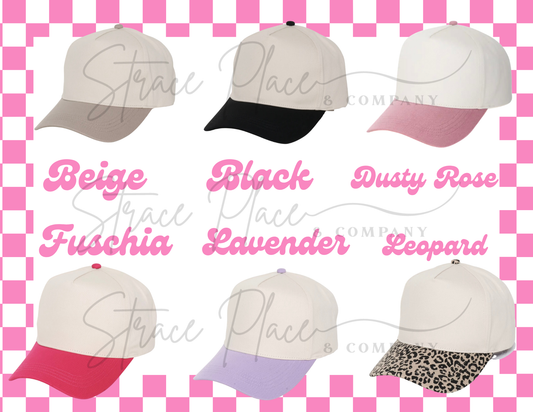 Nourishment for New Moms Embroidered Hat