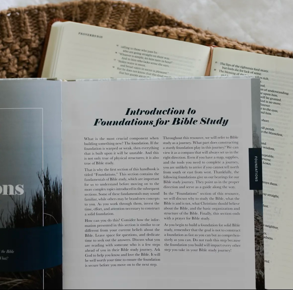 The Bible Study Handbook | Coffee Table Book