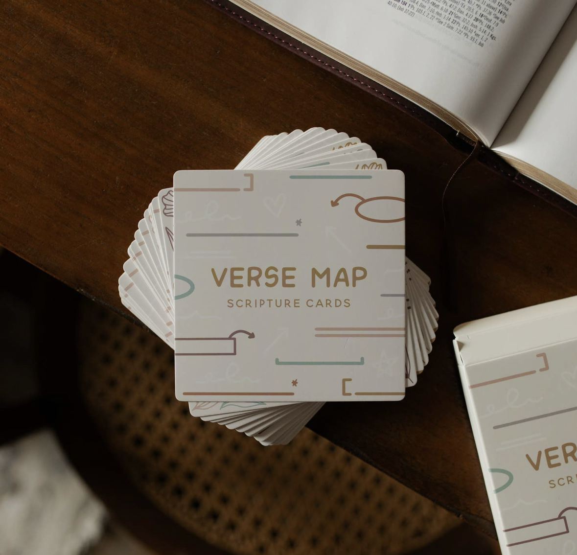 Juego de tarjetas de mapeo de versículos