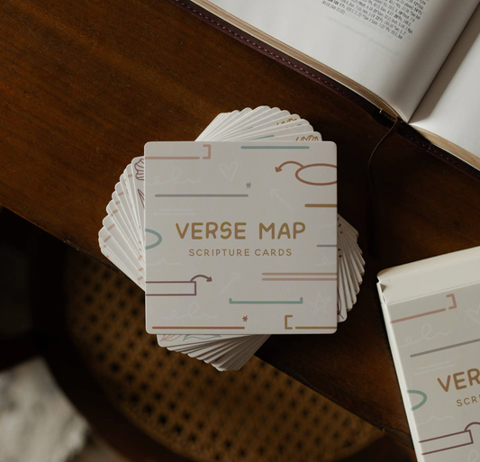 Juego de tarjetas de mapeo de versículos