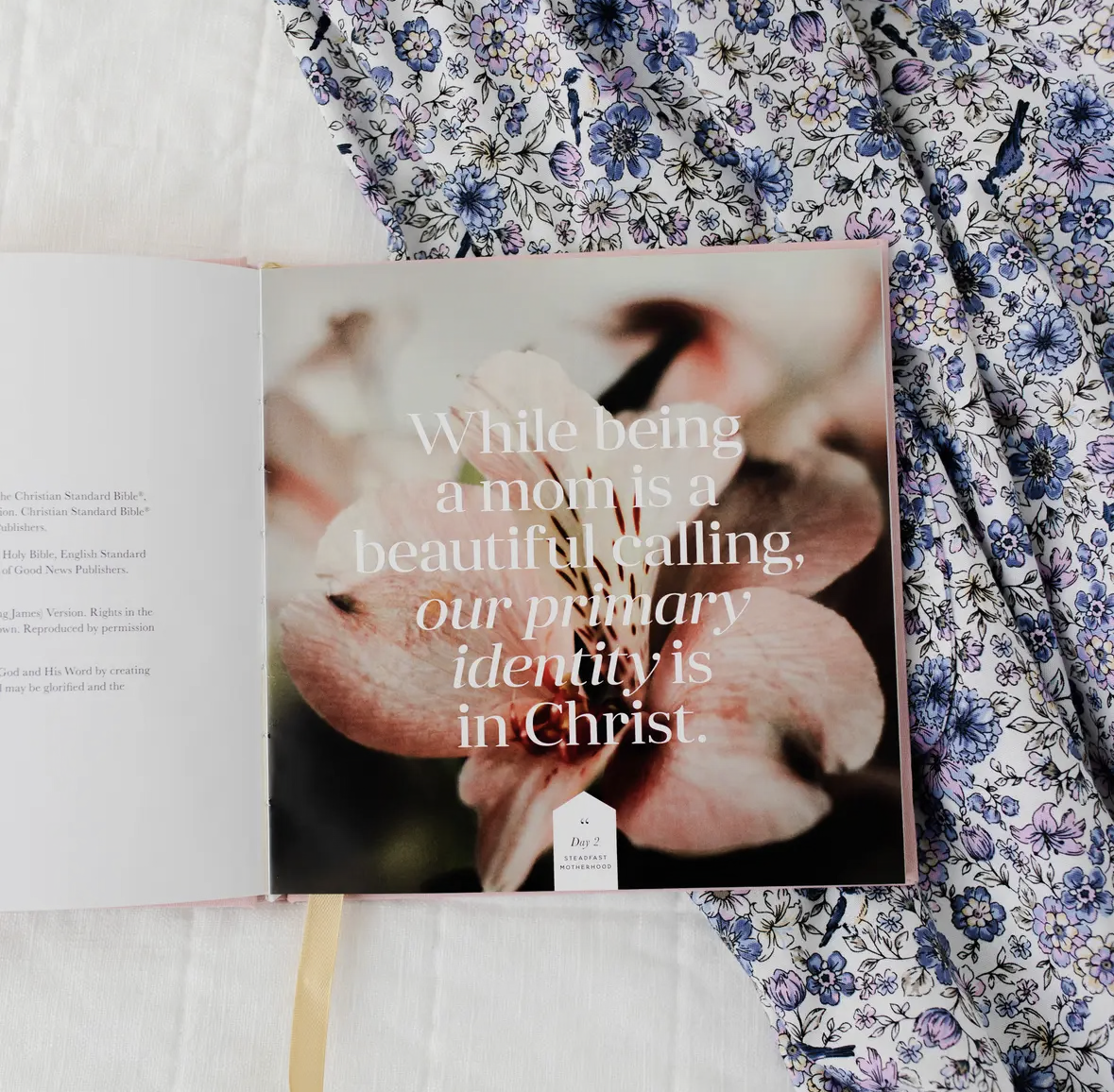 Steadfast Motherhood Devotional | Coffee Table Book