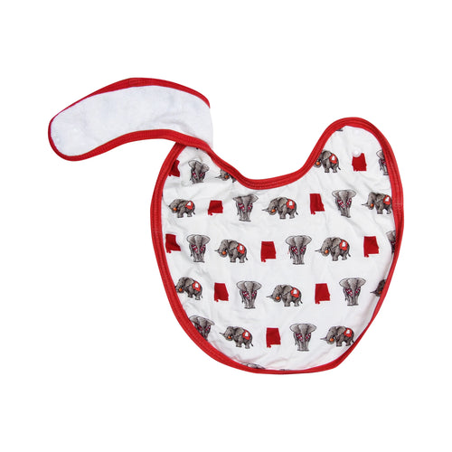 Alabama State Shape Unisex Bib