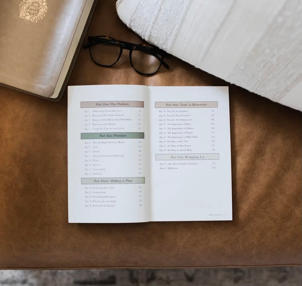 Breaking Free from Busyness Booklet