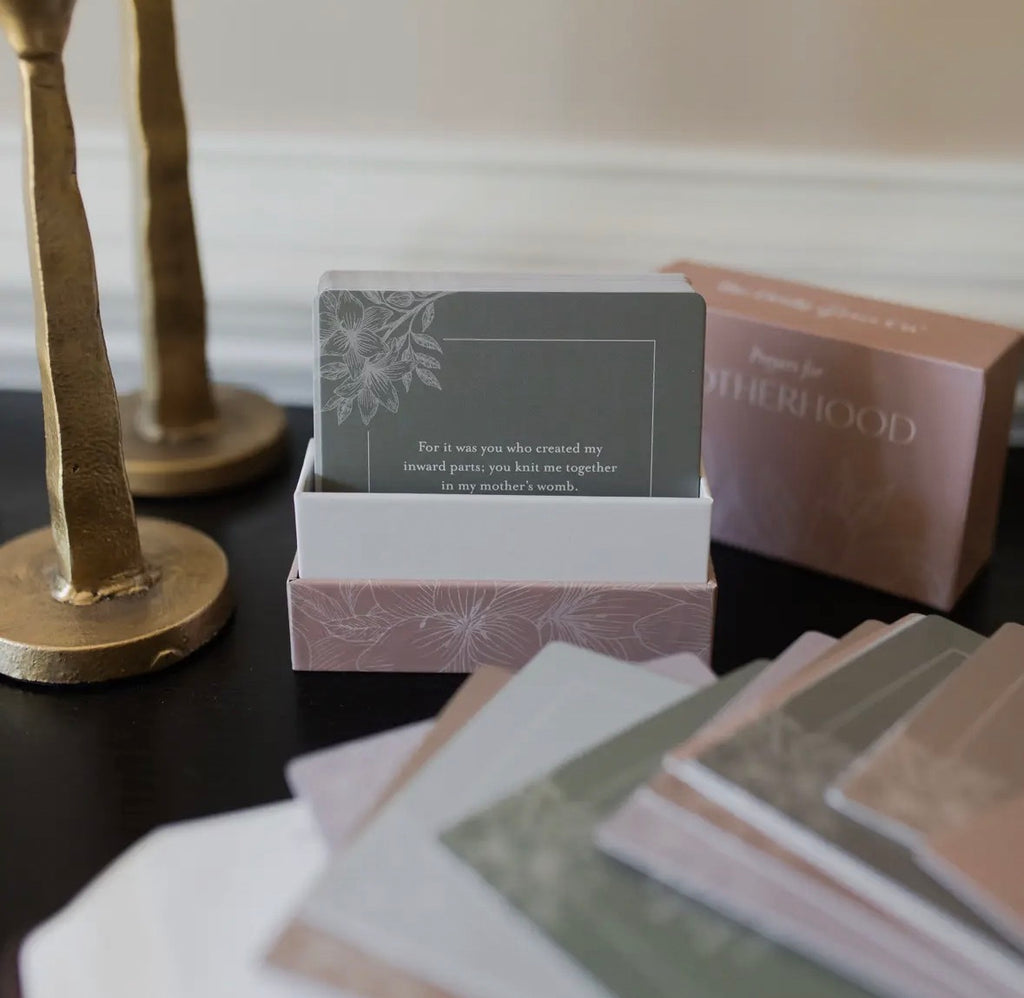 Prayers for Motherhood Verse Card Set