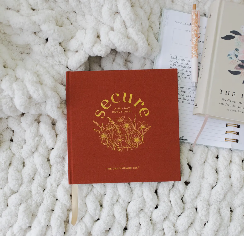 Secure- 60 Day Devotional | Coffee Table Book