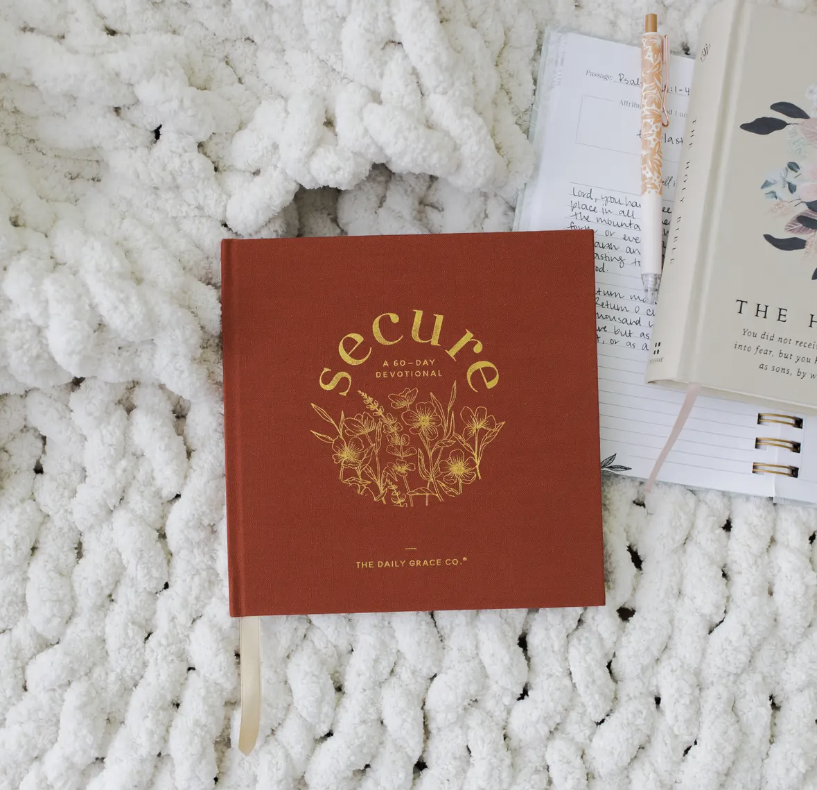Secure- 60 Day Devotional | Coffee Table Book