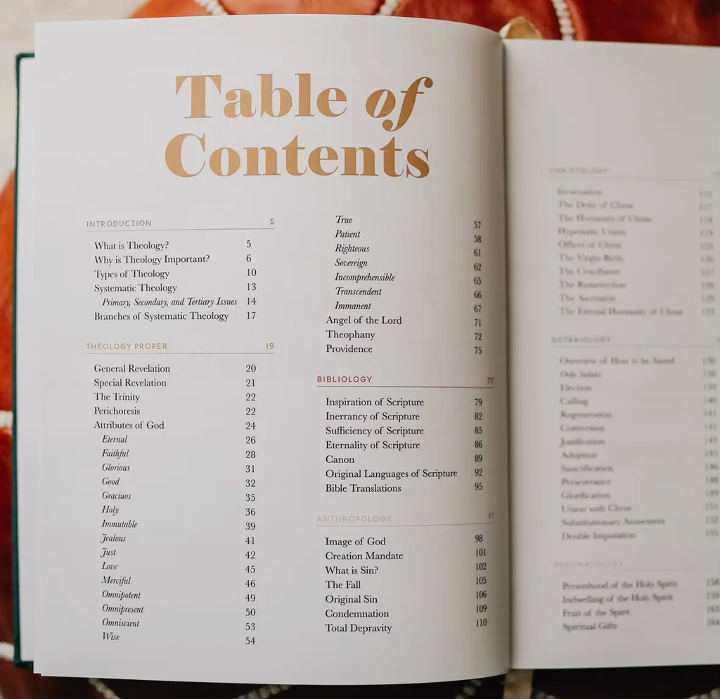 The Theology Handbook | Coffee Table Book