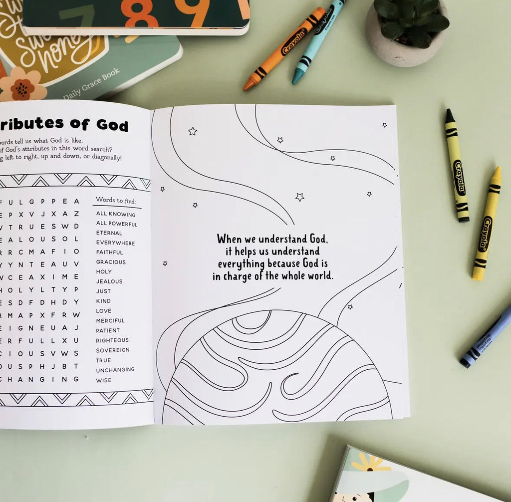 Our Great God- Kids Coloring Book