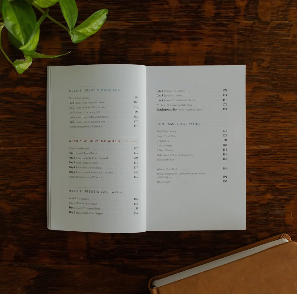 Walking with Jesus Family Lent Devotional