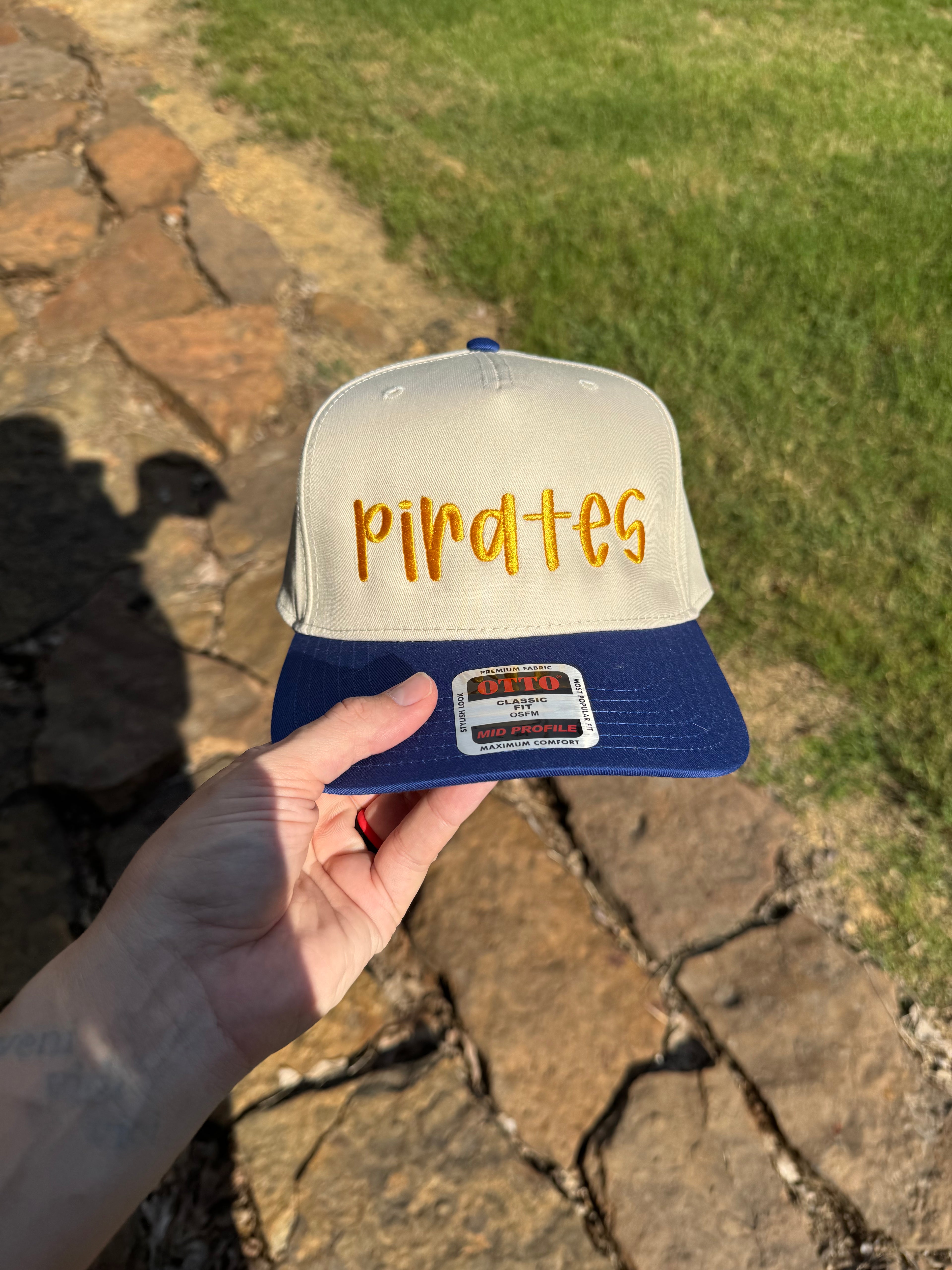Pirates Embroidered Hat