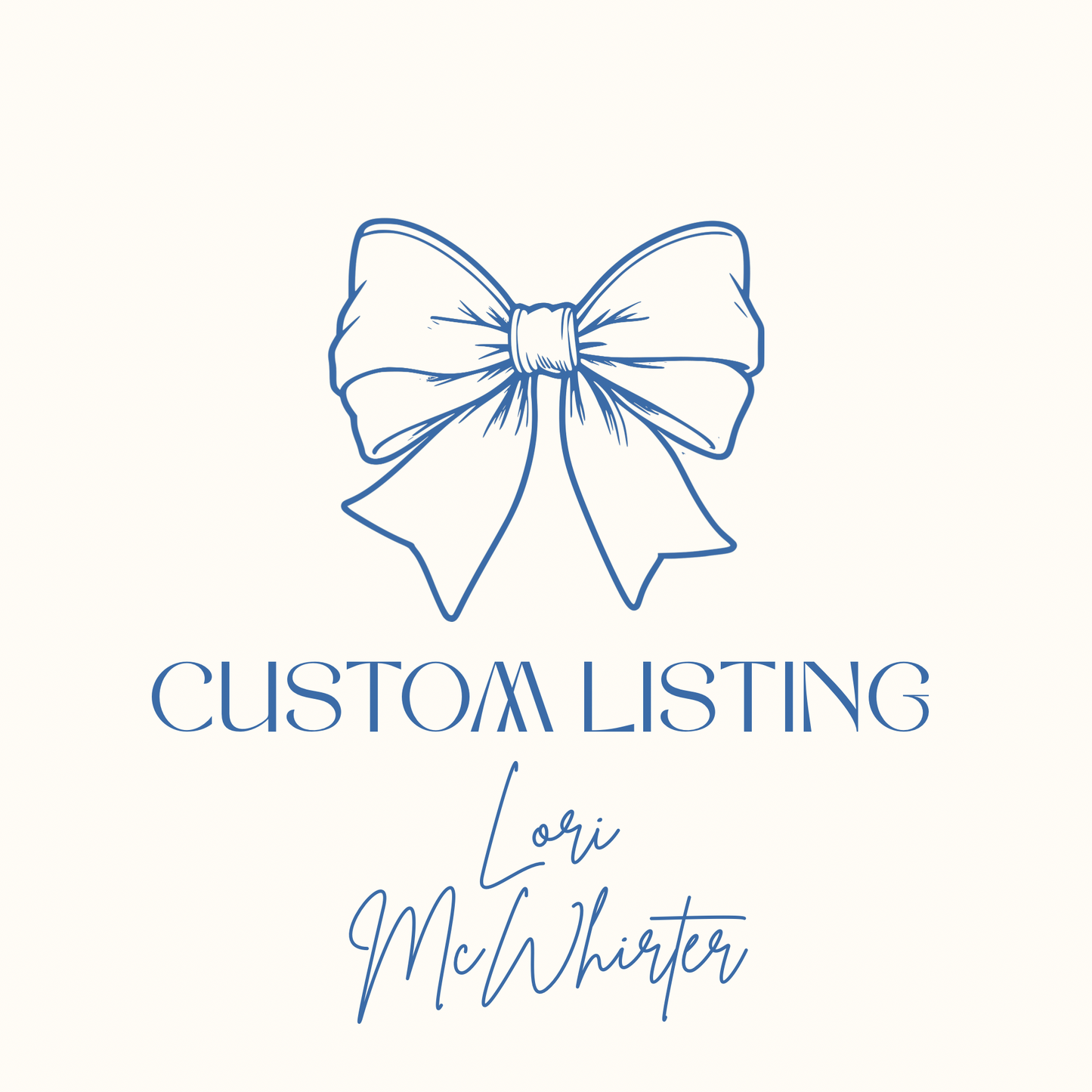 Custom Listing