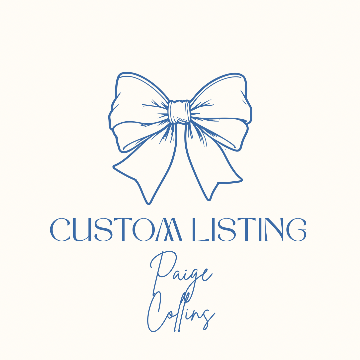 Custom Listing