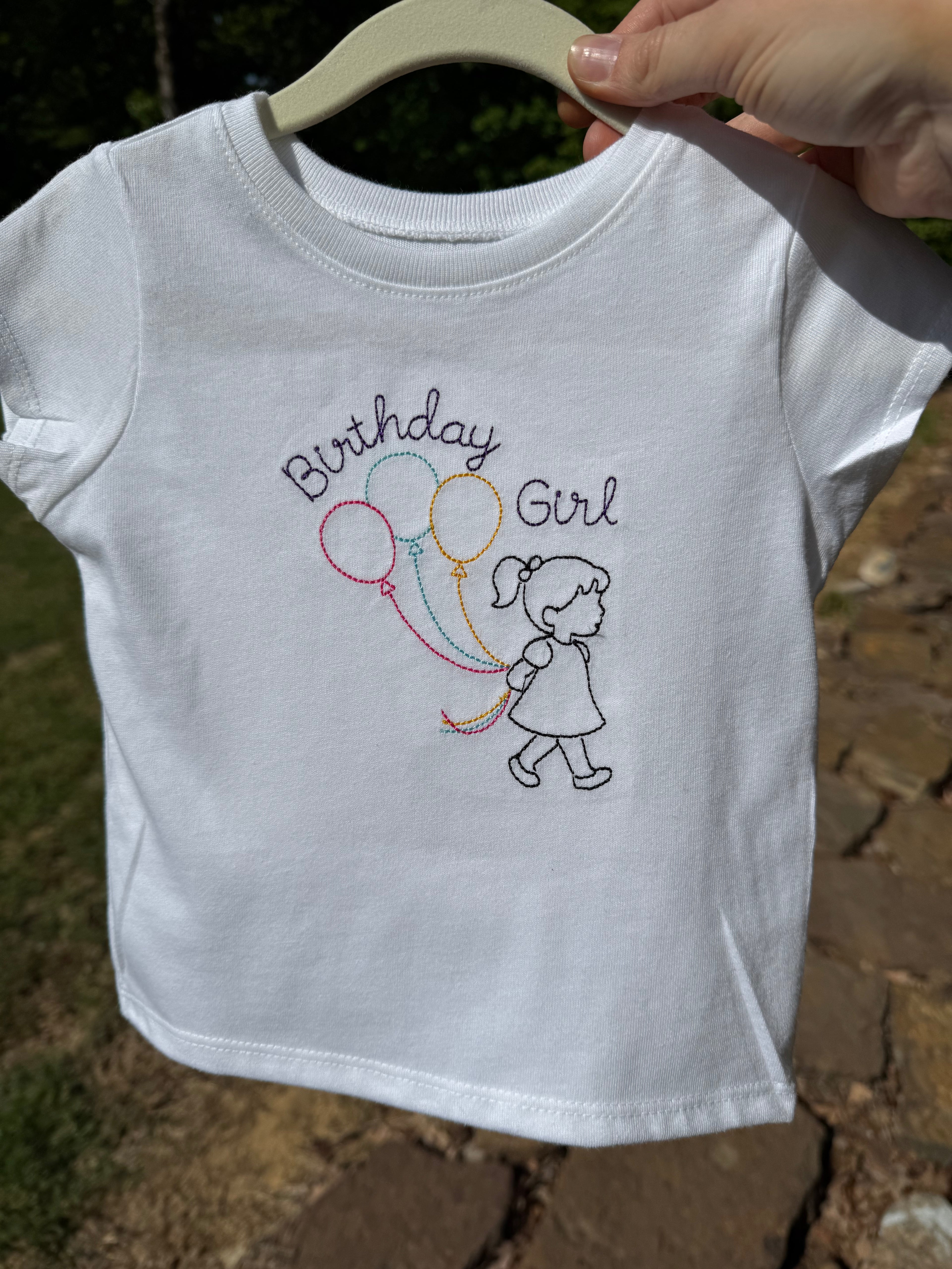 Birthday Bean Stitch Tee