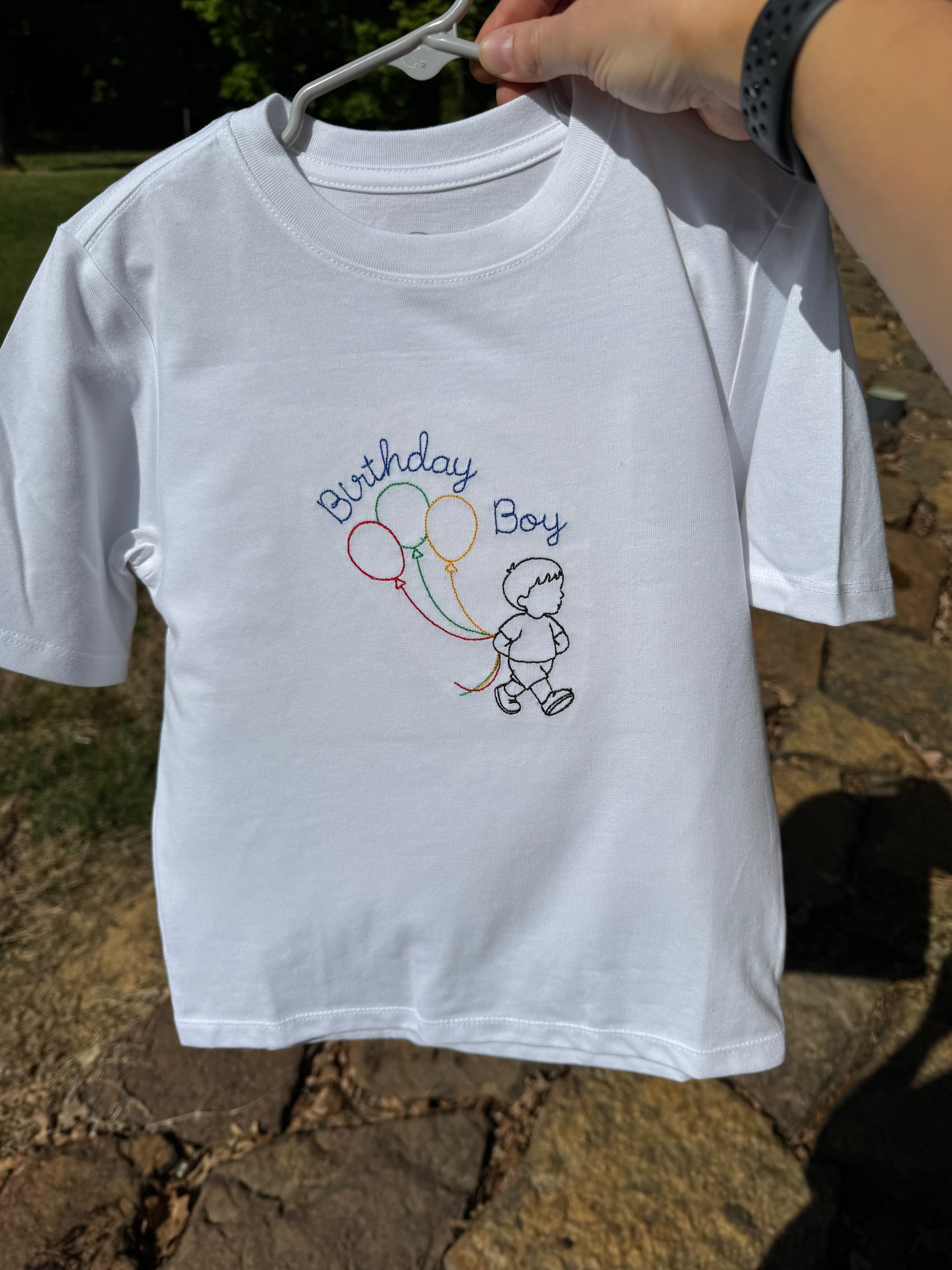 Birthday Bean Stitch Tee