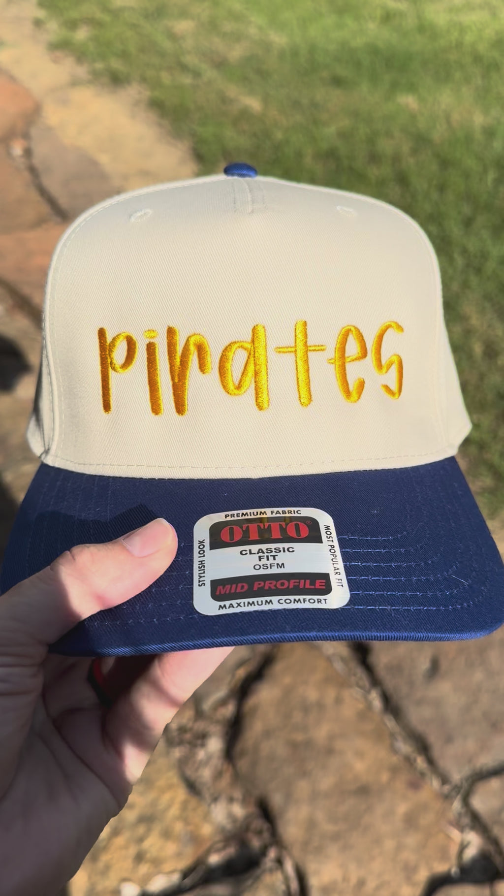 Pirates Embroidered Hat